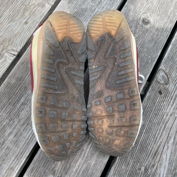 Nike air max 1 size 8.5 women’s 7 us pink grey red - Picture 5 of 7